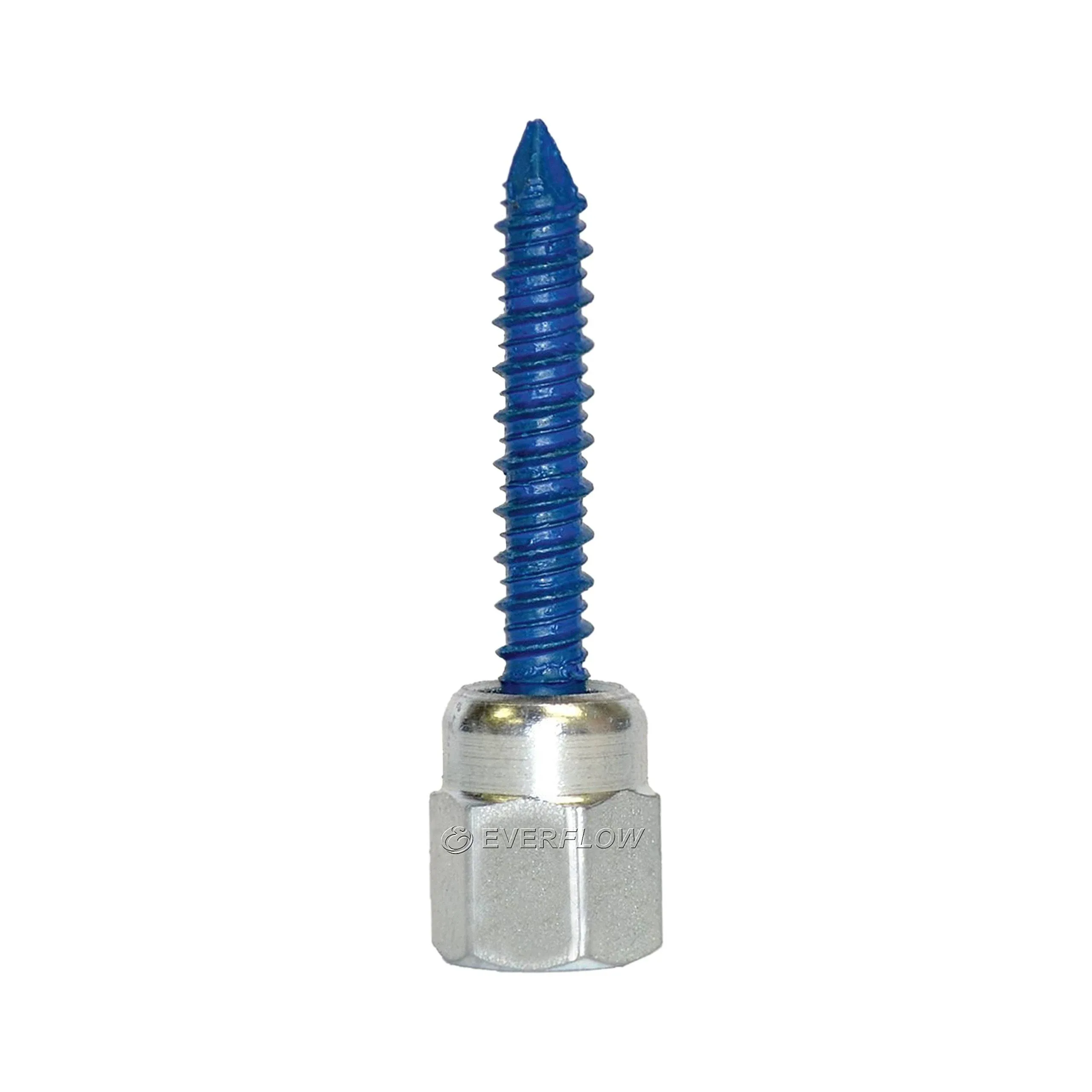 8058957-25 Vertical Anchor Super Screw with 1/4 in. Threaded Rod Fitting, 5/1...