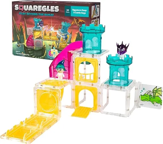 Squaregles Castle Building Set