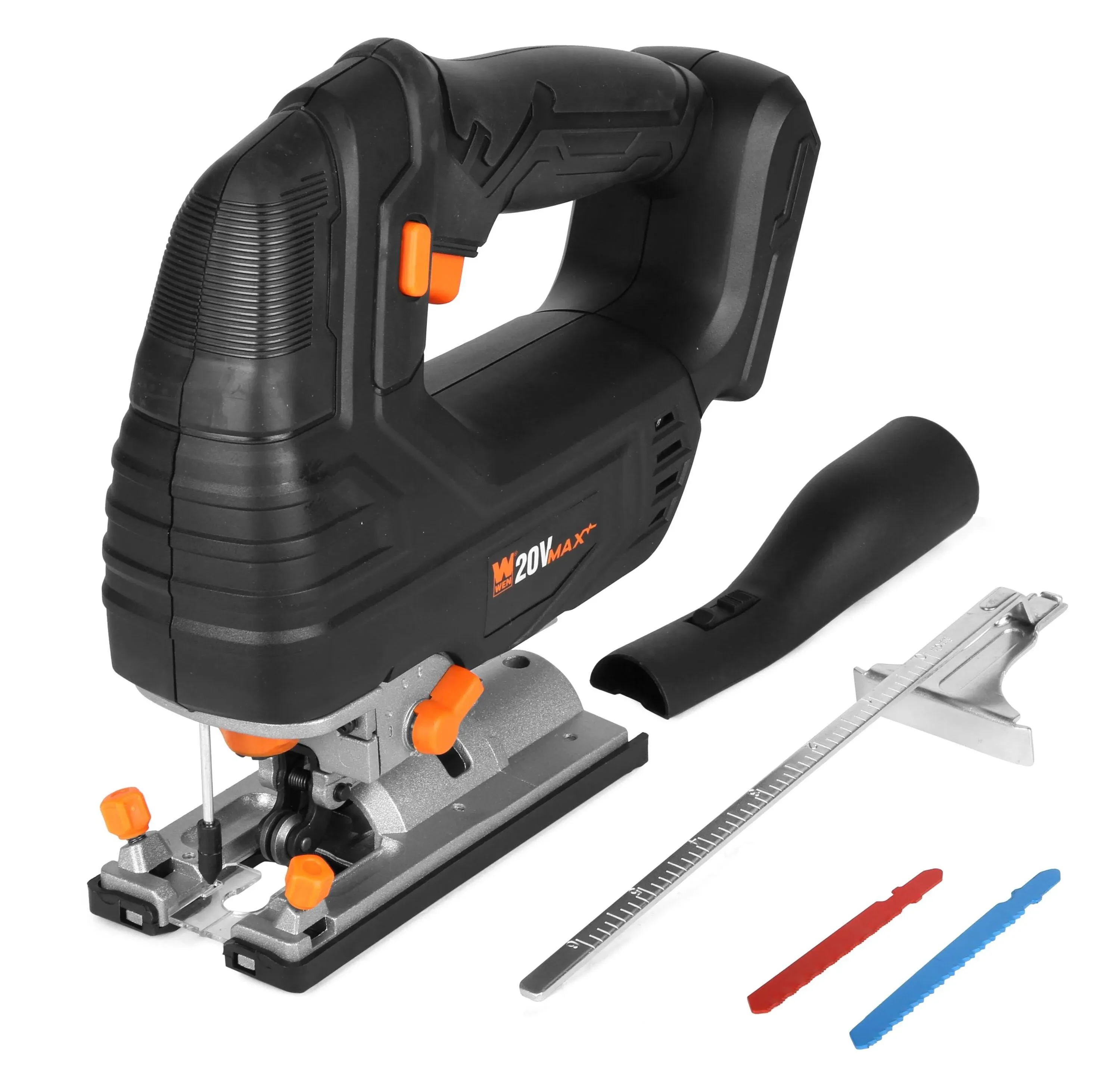 WEN 20V Max Cordless Brushless Jigsaw (Tool Only Battery Not Included)