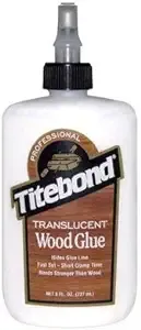 6 Pack Franklin 6123 8 oz Titebond Translucent Wood Glue