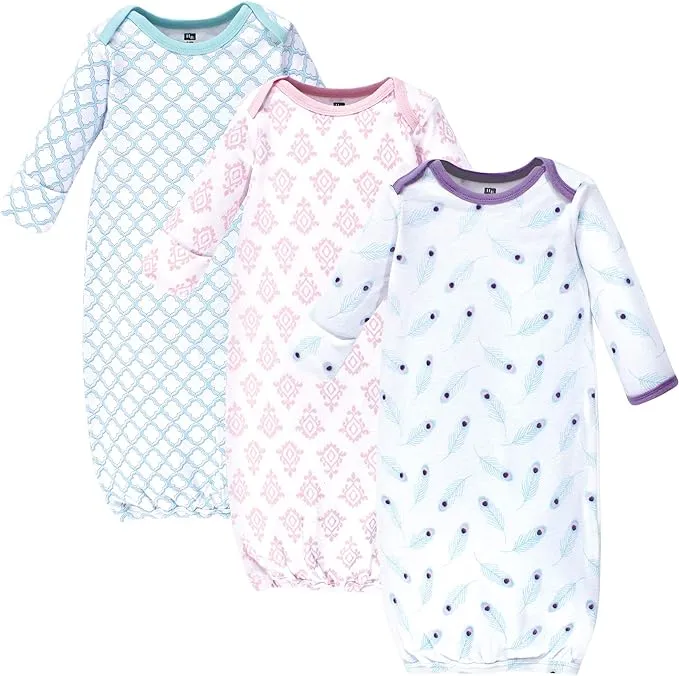 Hudson Baby baby-girls Cotton Gowns