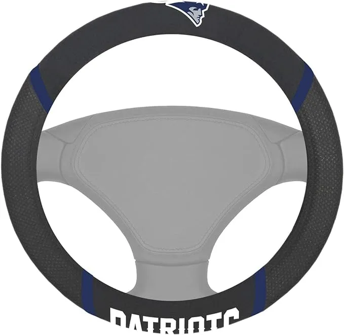 New England Patriots Steering Wheel Cover