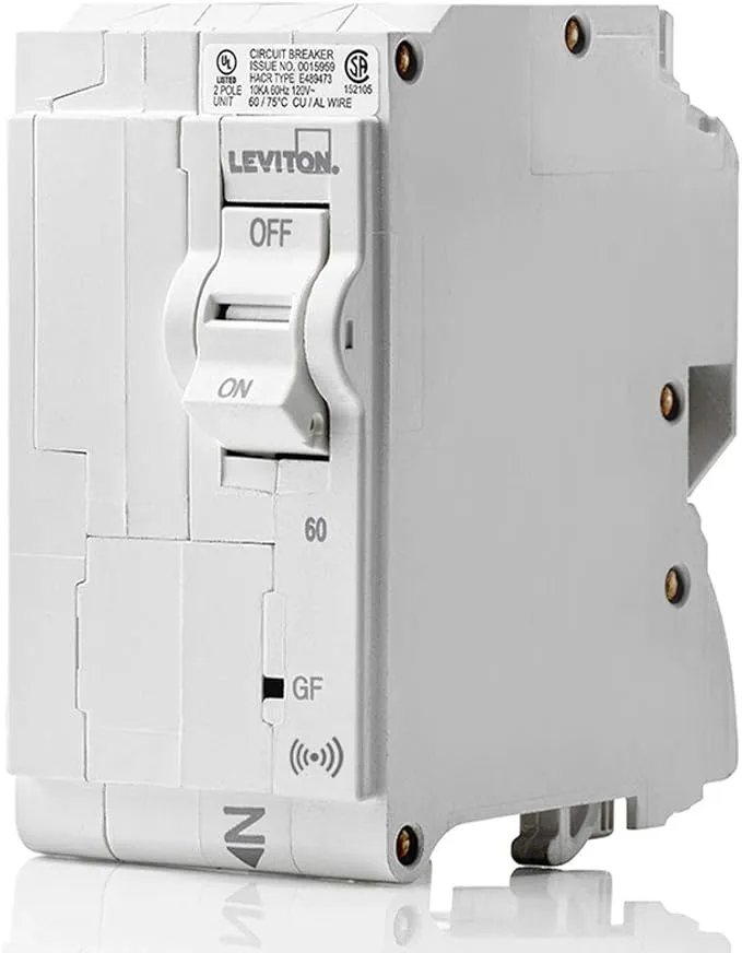 Leviton 40A 2-Pole GFCI Smart Breaker (LB240-GS)