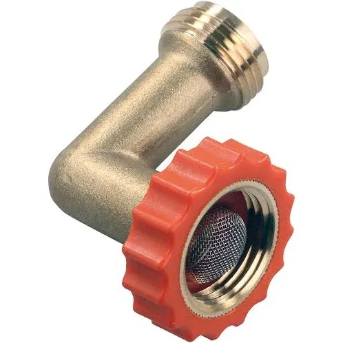 JR Products 62235 Lead Free Brass 90? Hose Saver