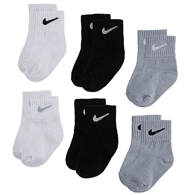 Nike Baby 6 Pack Ankle Socks