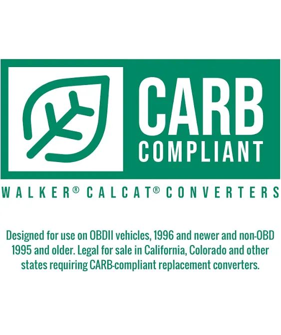 Walker® 80907 - CalCat™ Universal Fit Large Oval Body Catalytic Converter