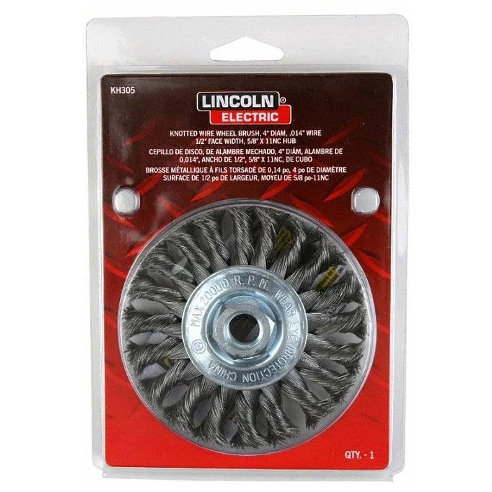 Lincoln Electric KH305 Knotted Wire Wheel Brush