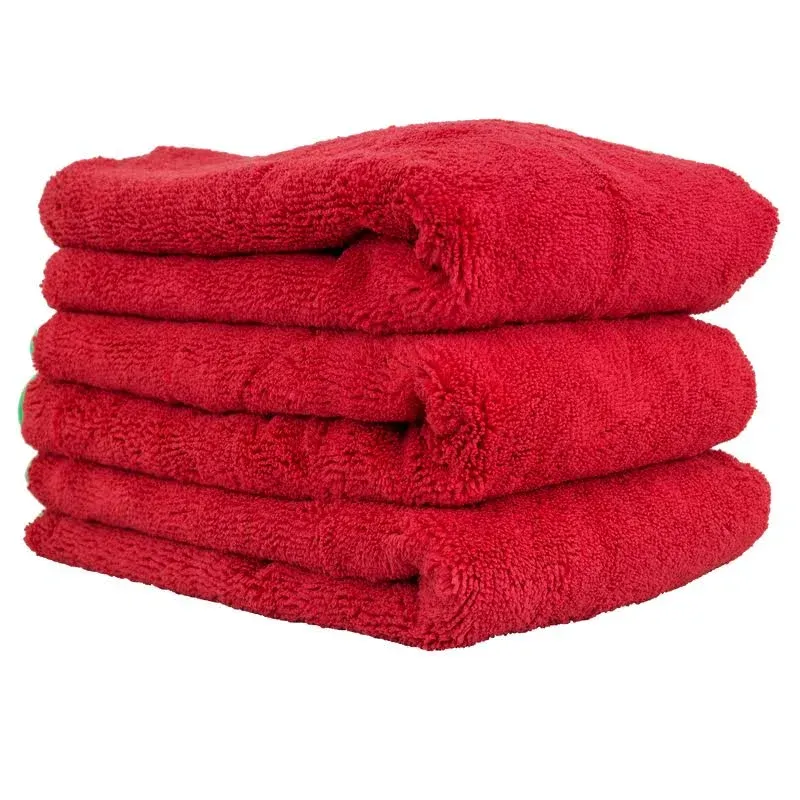 Chemical Guys Mic99703 - Fluffer Miracle Supra Microfiber Towel, Red 24 inch x 16 ...