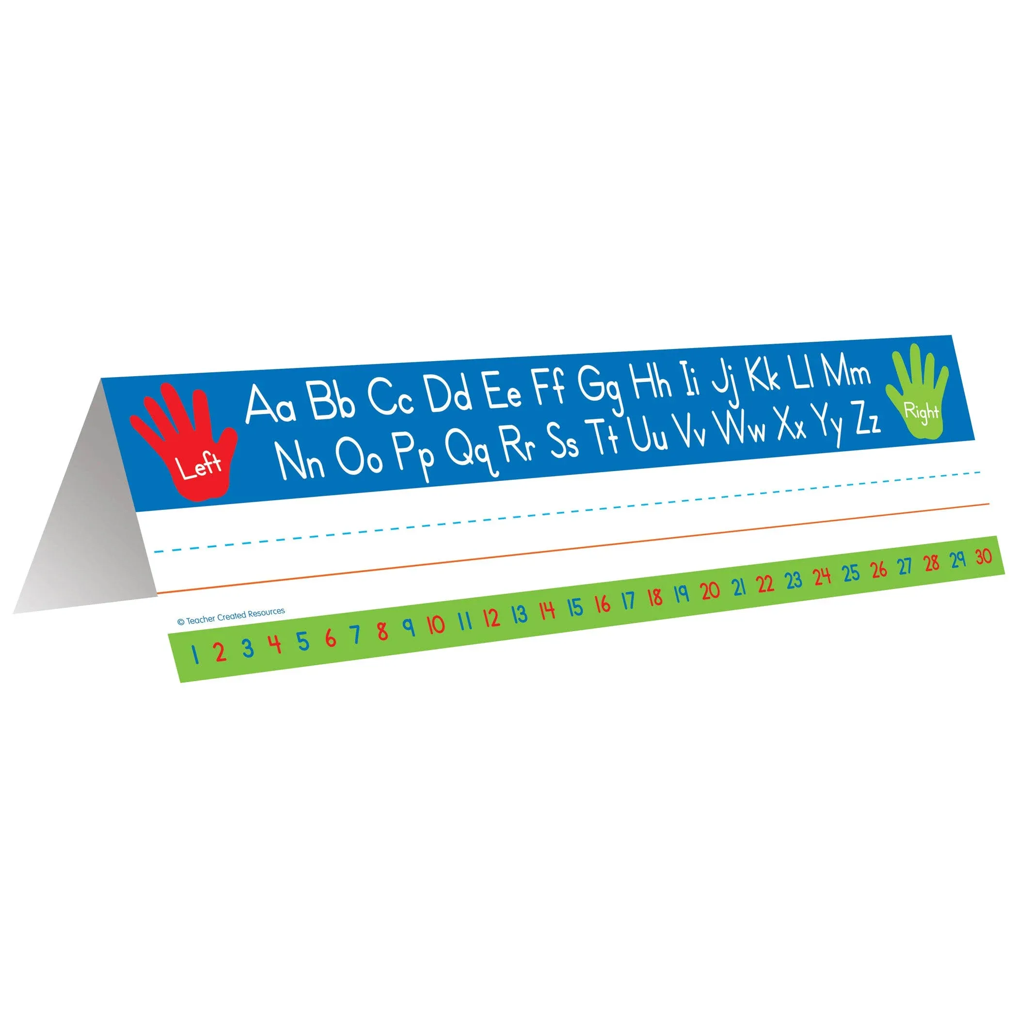 Teacher Created Resources Left Right Alphabet Tented Name Plates (TCR5723)