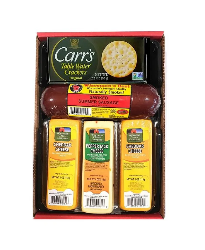 Wisconsin Cheese & Sausage Gift Box