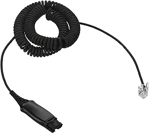 Plantronics HIS Audio Cable Adapter, Smoky Gray (783S3AA) | Staples