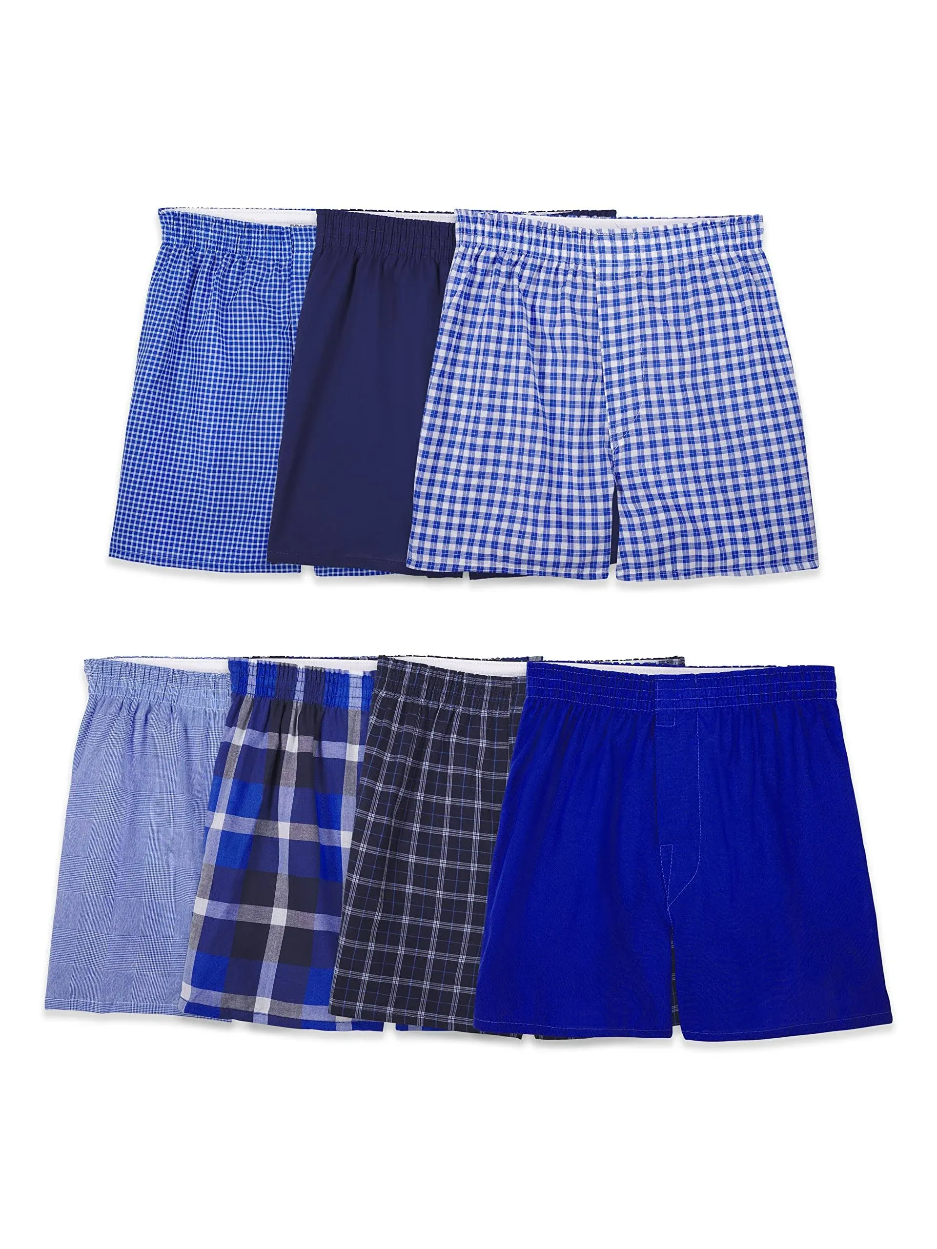 Fruit of the Loom Boys' Tartan Plaid Boxers