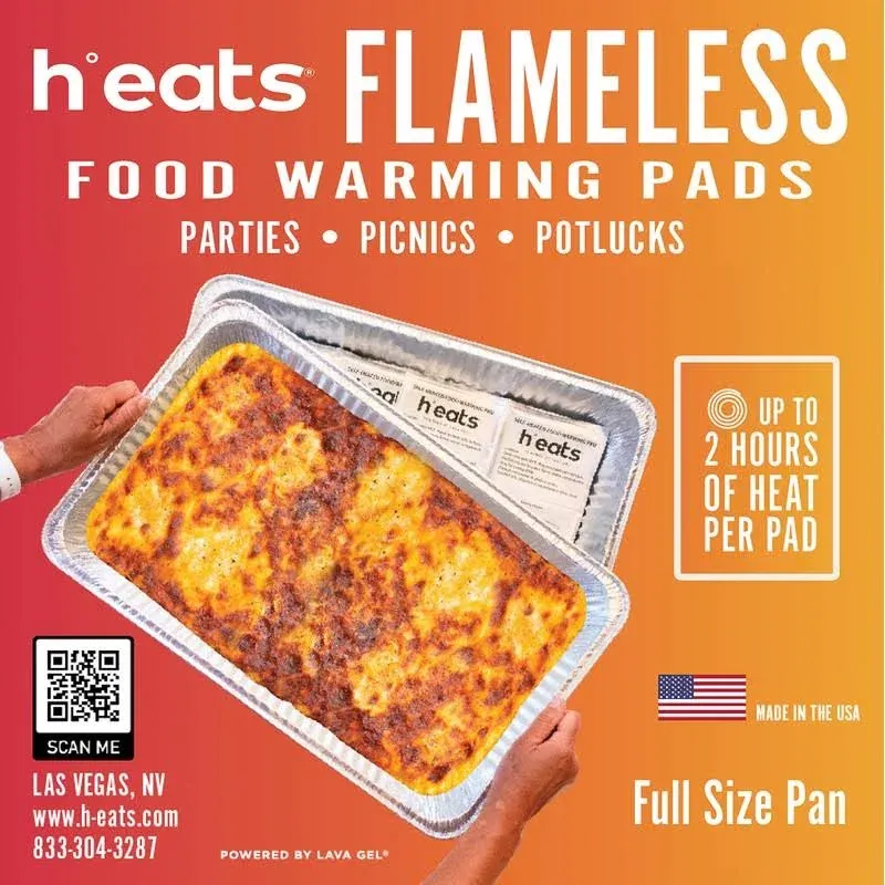 Flameless Food Warming Pads 6 Pack Food Warmers For Parties Buffet Disposable 