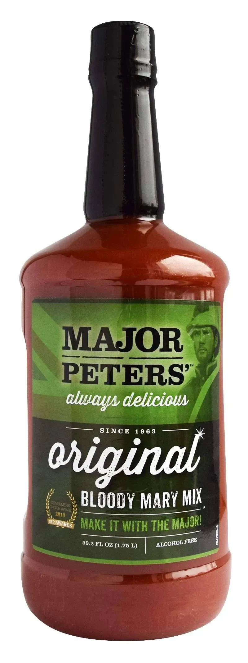 Major Peters Original Bloody Mary Mix, 59.2 Ounce (1.75 Liter)