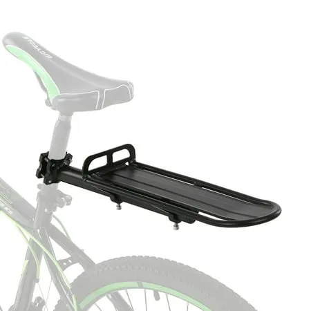 Retractable Aluminum Alloy Bike Mount Rear Seat Post Rack Pannier Luggage Cargo Carrier Rack