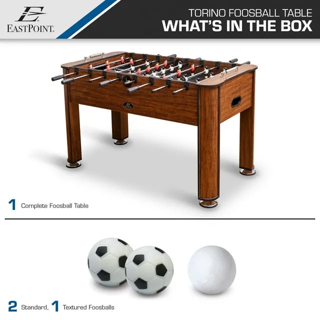 EastPoint Sports Foosball Table Torino