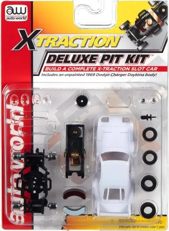 Auto World X-Traction Deluxe Pit Kit for 1969 Dodge Daytona Body