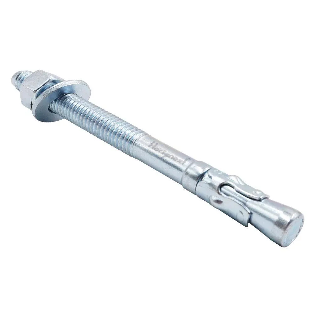 5/8&#034;X 6&#034; Wedge Anchor, for Cement and Concrete Only, Zinc-Plated Carbon Steel Sc