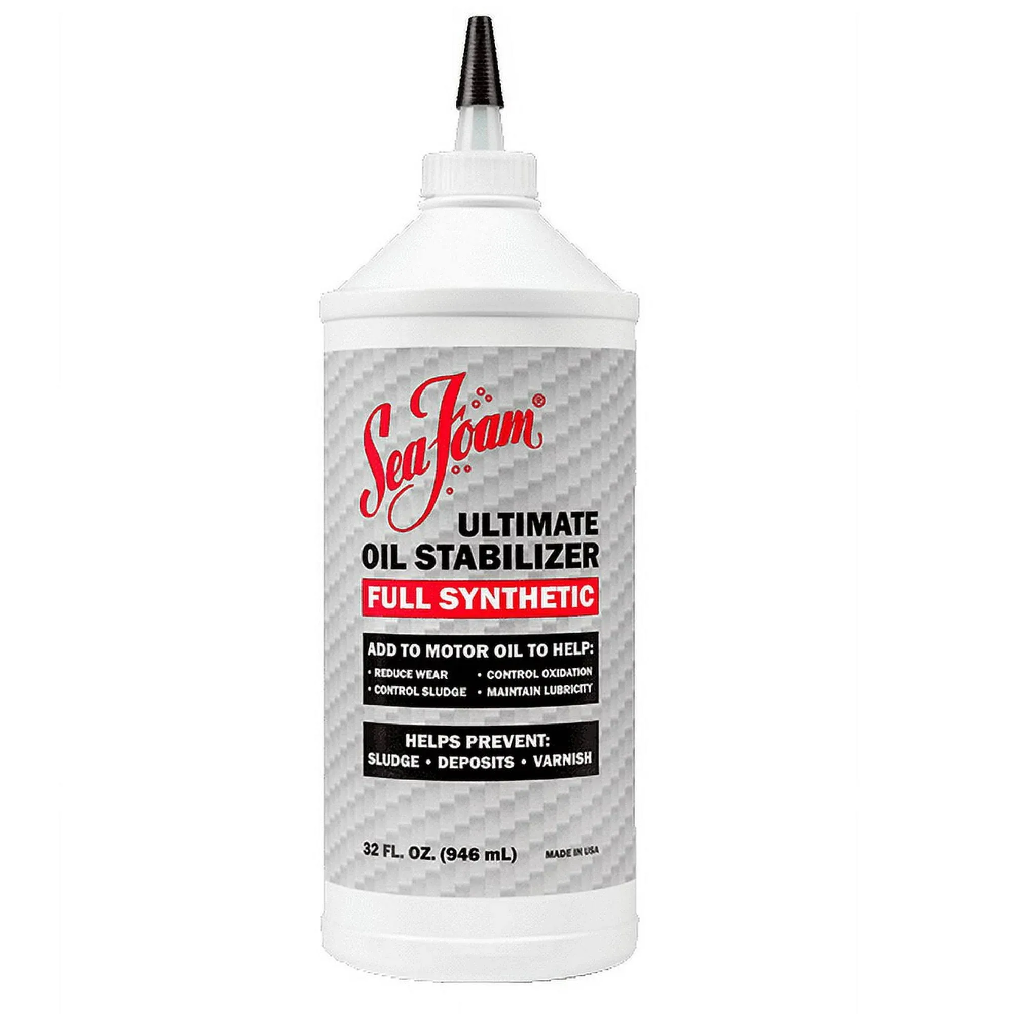 Sea Foam OS32 Ultimate Oil Stabilizer Full Synthetic Compare to Lucas, 32 oz.