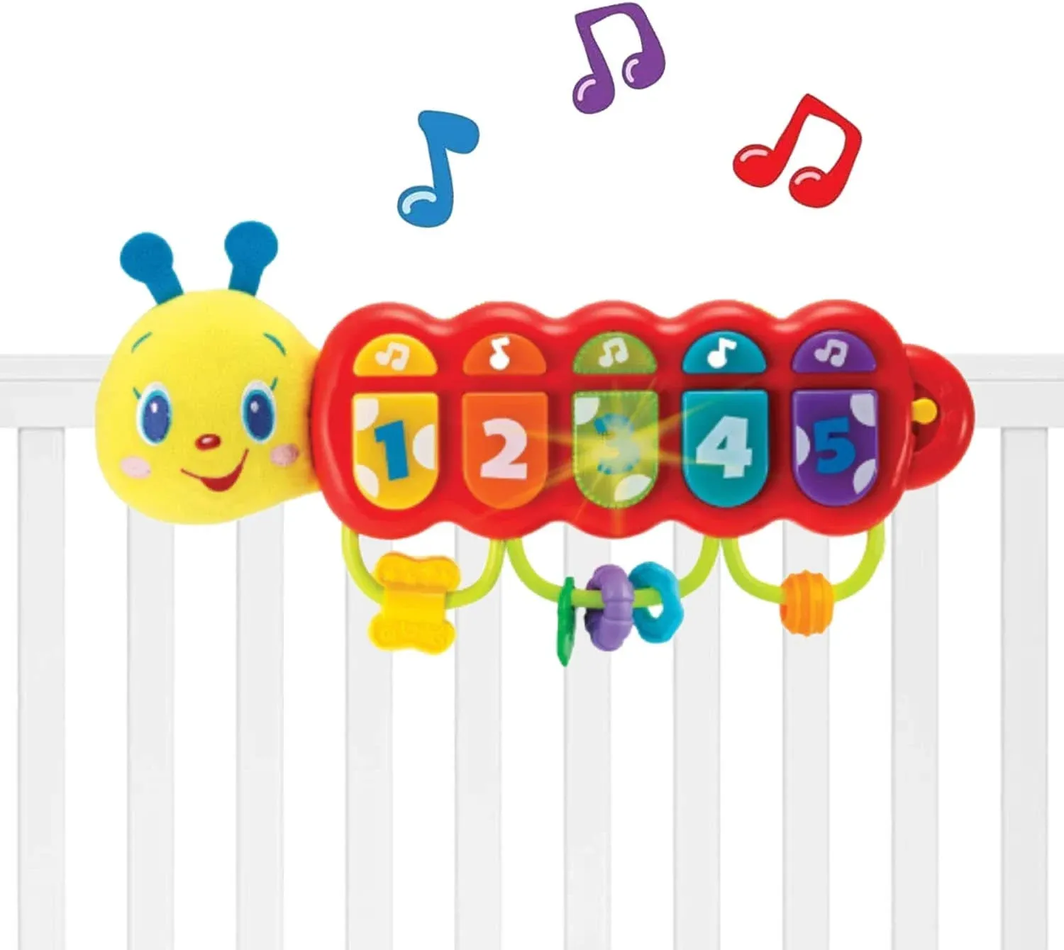 KiddoLab Lira The Caterpillar Baby Music Light Up Toy Piano