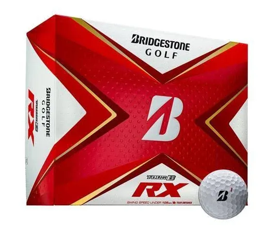 Bridgestone 2020 TOUR B RX Golf Balls, Men's, Yellow