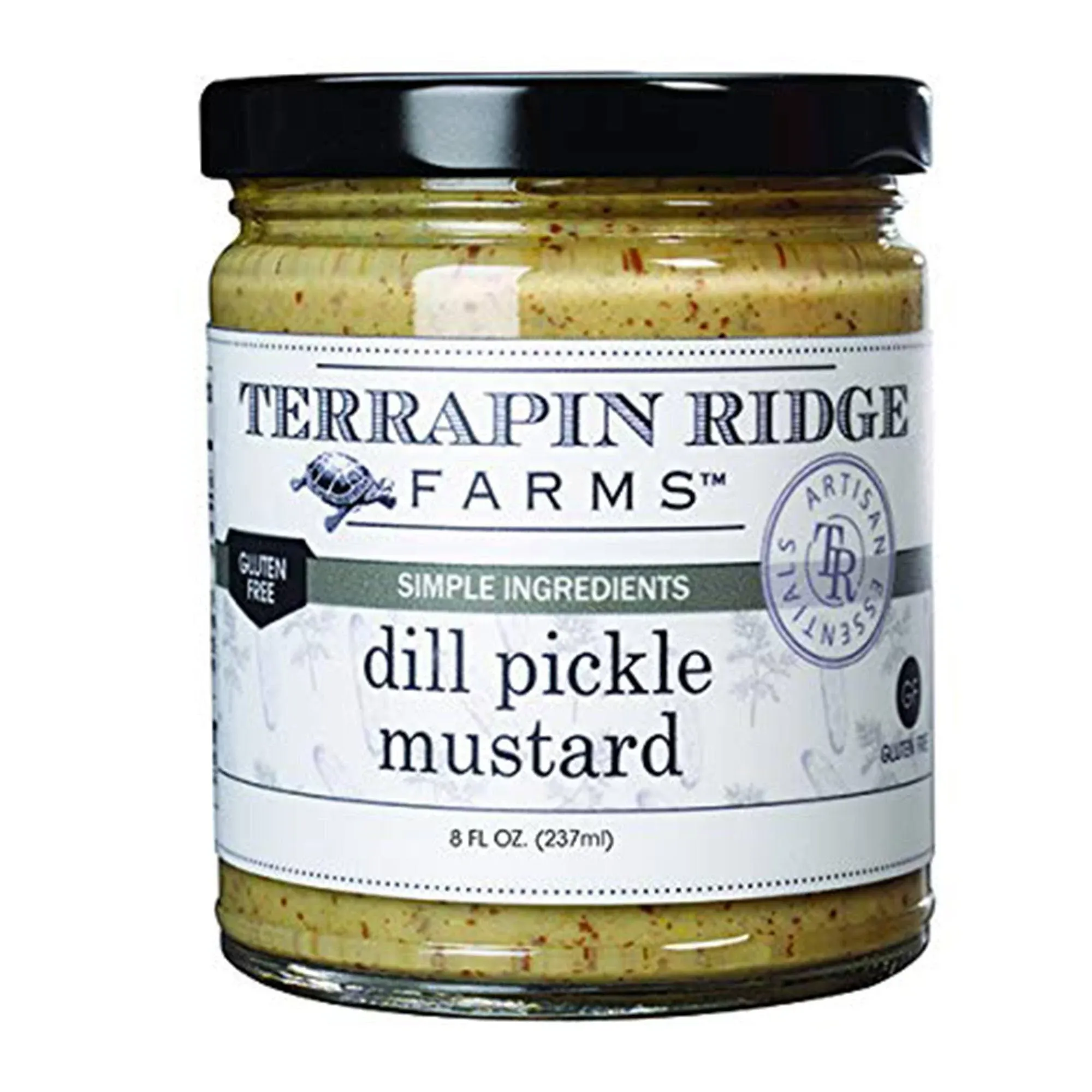 Terrapin Ridge Farms Dill Pickle Mustard – One 32 Ounce Jar