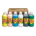 Crayola Artista II Liquid Washable Tempera - Set of 12 colors, 16 oz bottles