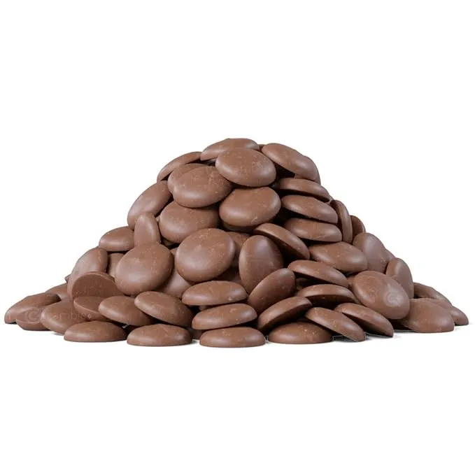 Merckens Milk Chocolate Melting Wafers by Cambie, 5 Pounds of Milk Melting Chocolate, Candy Melts & Baking Chocolate, For Dipping, Covering, Desserts & Baking, 5 lb