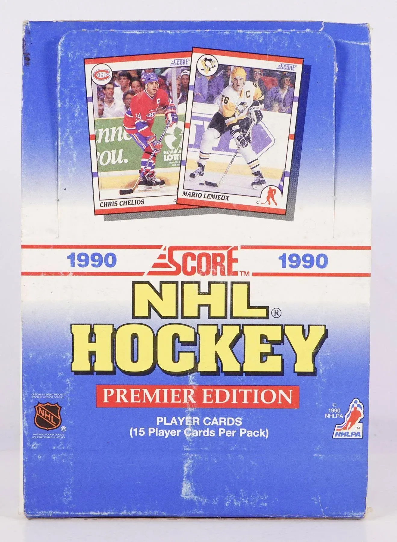 Score 1990 NHL Hockey Premier Edition Box 36 Sealed Pack Lindros Brodeur Gretzky