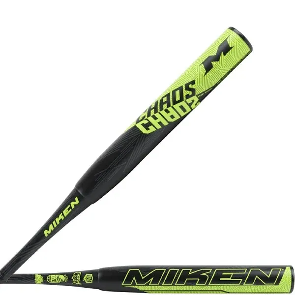 Miken | Chaos Slowpitch Softball Bat | All-Associatio<wbr/>n | XL Endload | 14” Barrel