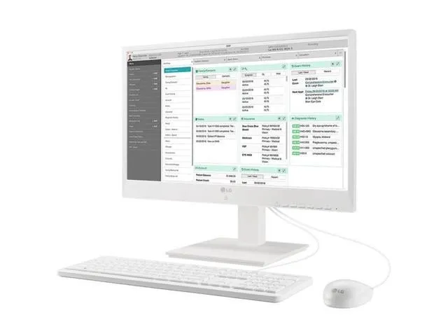 LG 24CN670NK6N 24' IPS FHD All-in-One Thin Client for Medical & Healthcare with Dual-band RFID & Quad-core Processor