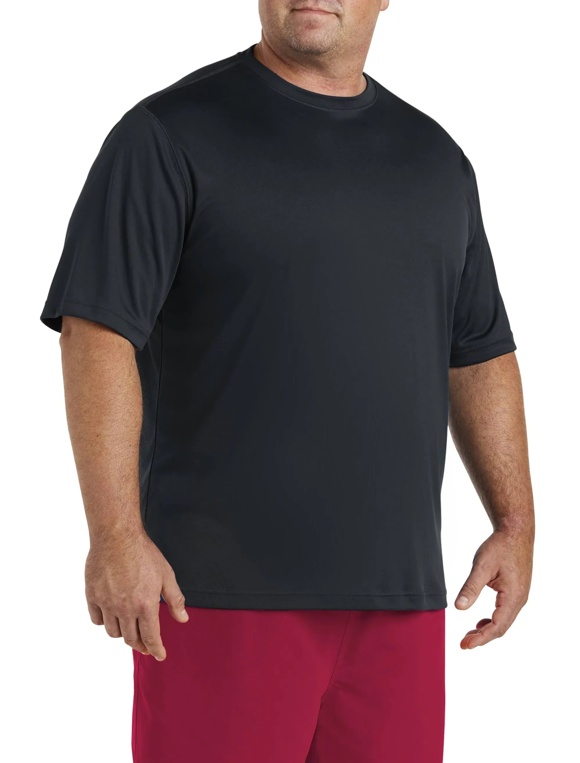 DXL Big + Tall Essentials Men's Big and Tall Quick-Drying Swim T-Shirt