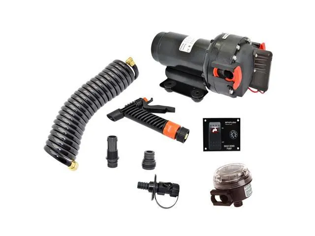 JOHNSON PUMP AQUA JET WD 3.5 GPM 12V PUMP KIT