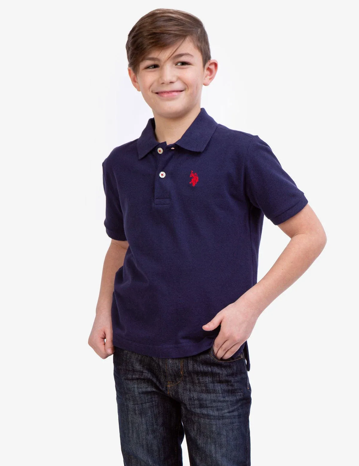 U.S. Polo Assn. Boys' Classic Polo Shirt