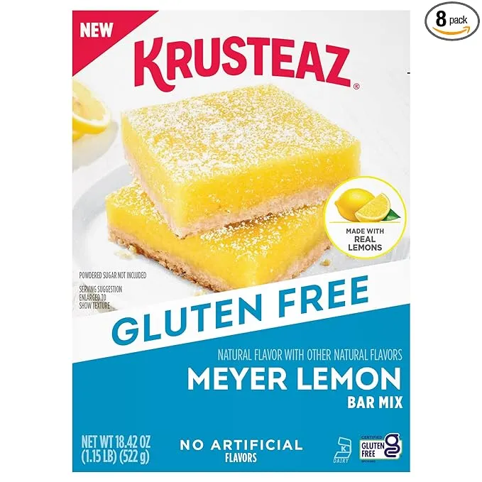 Krusteaz Bar Mix Meyer Lemon