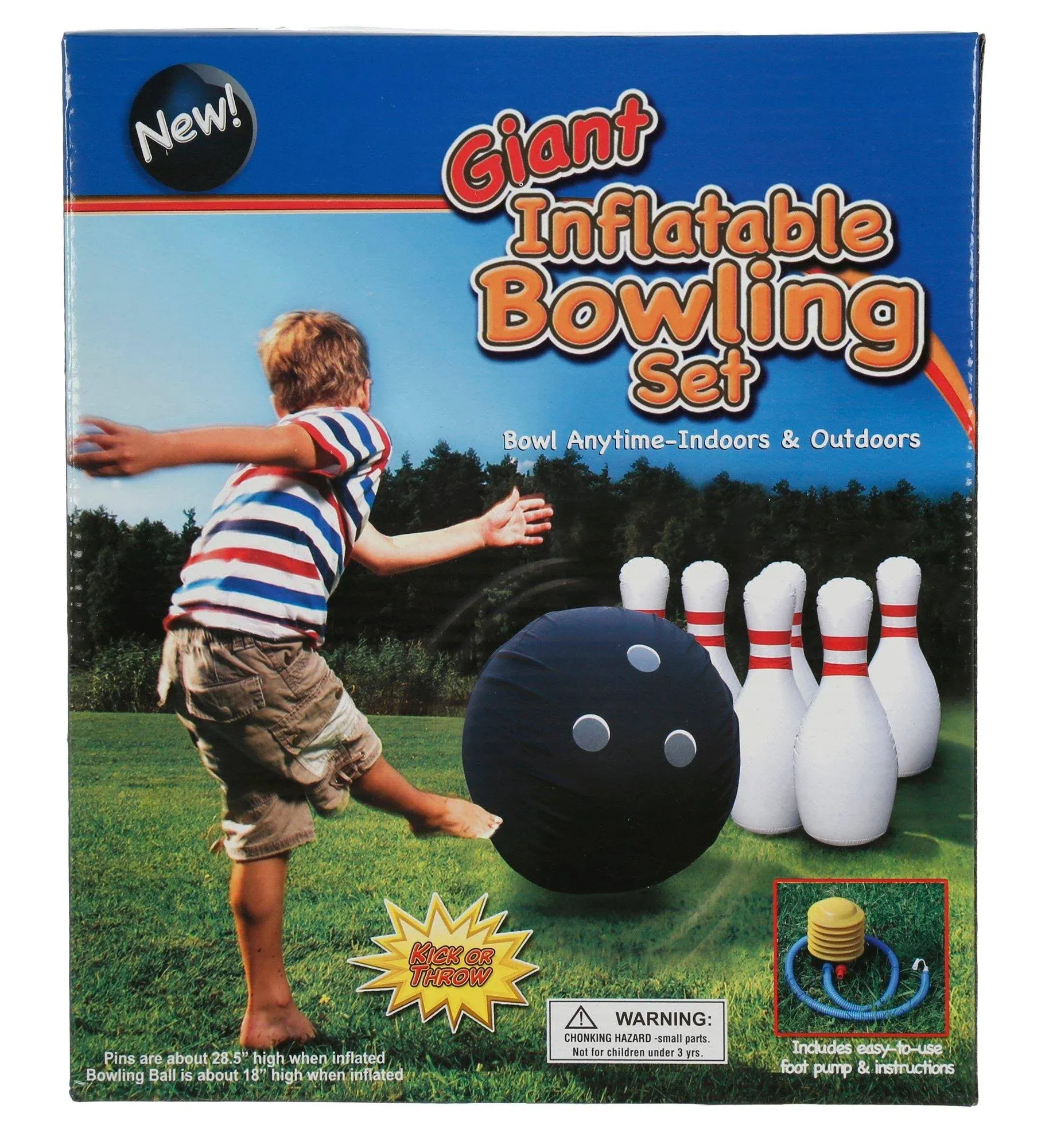 Bowling Game Inflatable With Pump