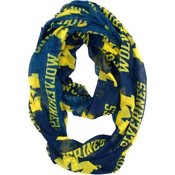 Michigan Wolverines Infinity Scarf