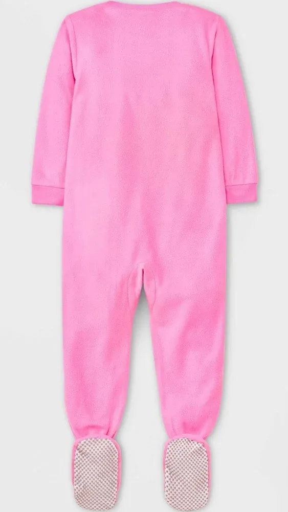 Cocomelon &#039;Play Time&#039; Character Toddler Girl&#039;s Fleece Footed Pajama Sleeper