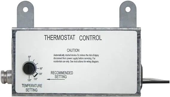 iLiving Fan Thermostat Control Box ILG-002T