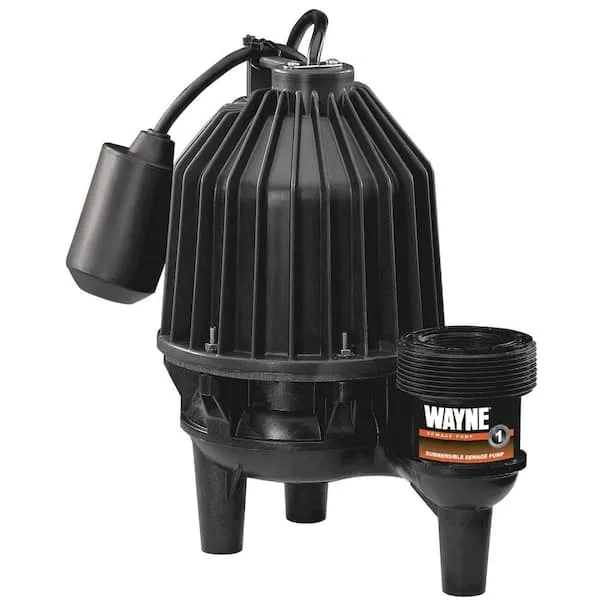 Wayne SEL50 1/2 HP Thermoplastic Sewage Pump