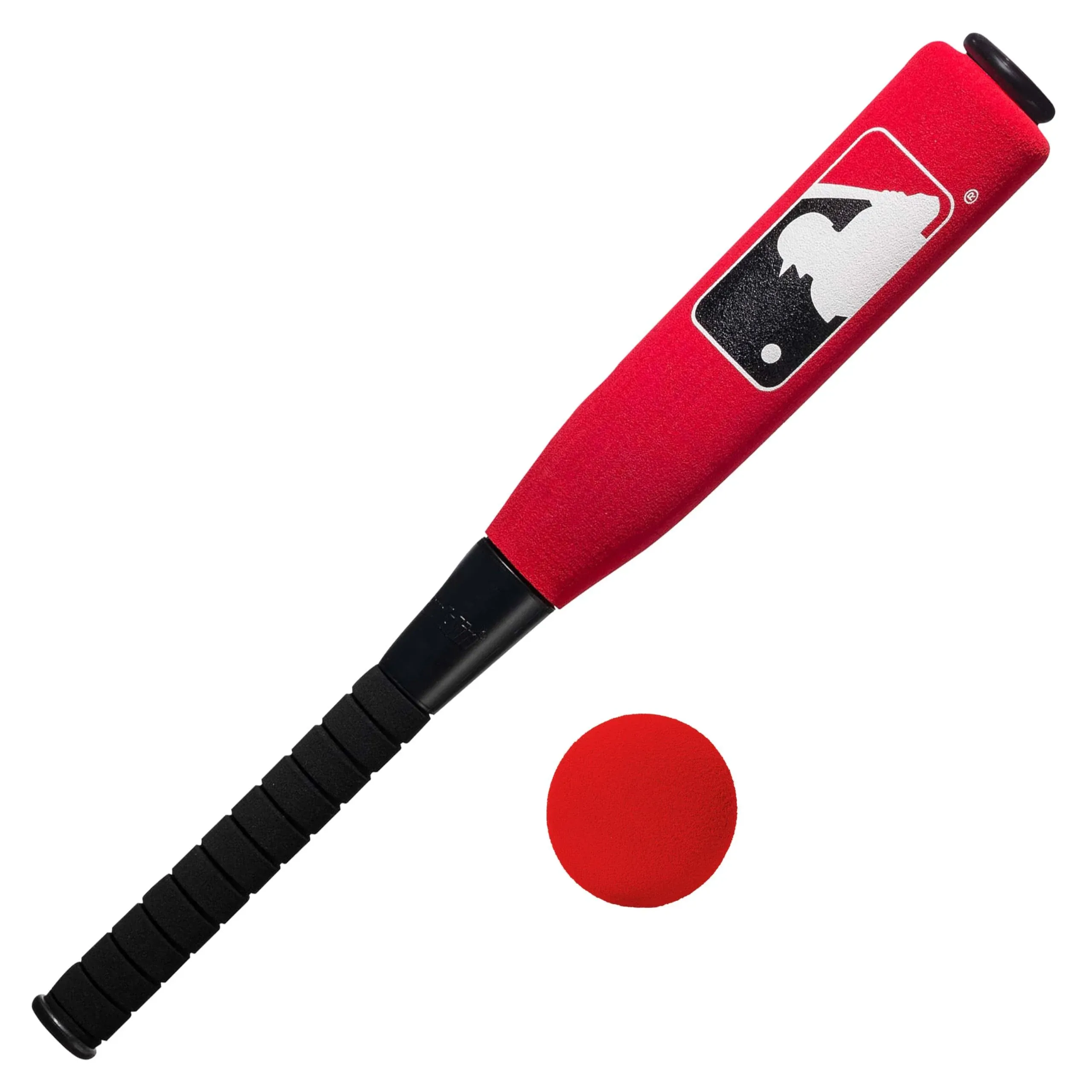 NEW Franklin Sports MLB Oversized Foam 23 1/2&#034;  Baseball Bat &amp; Ball Set Red