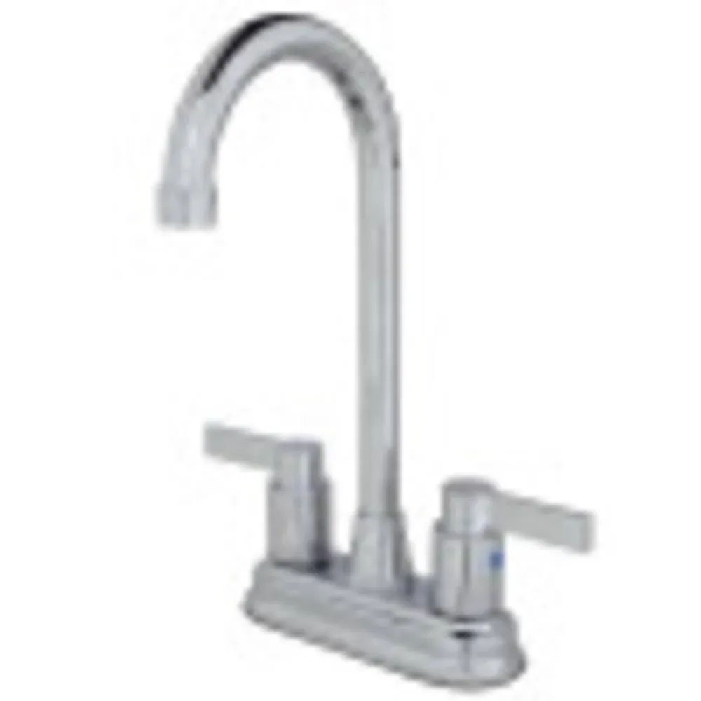 Manual, 4" Mount, 2 Hole KB8491NDL 4" Centerset Bar Faucet