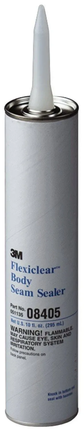 3M Flexiclear 1/10 Gallon Cartridge Body Seam Sealer