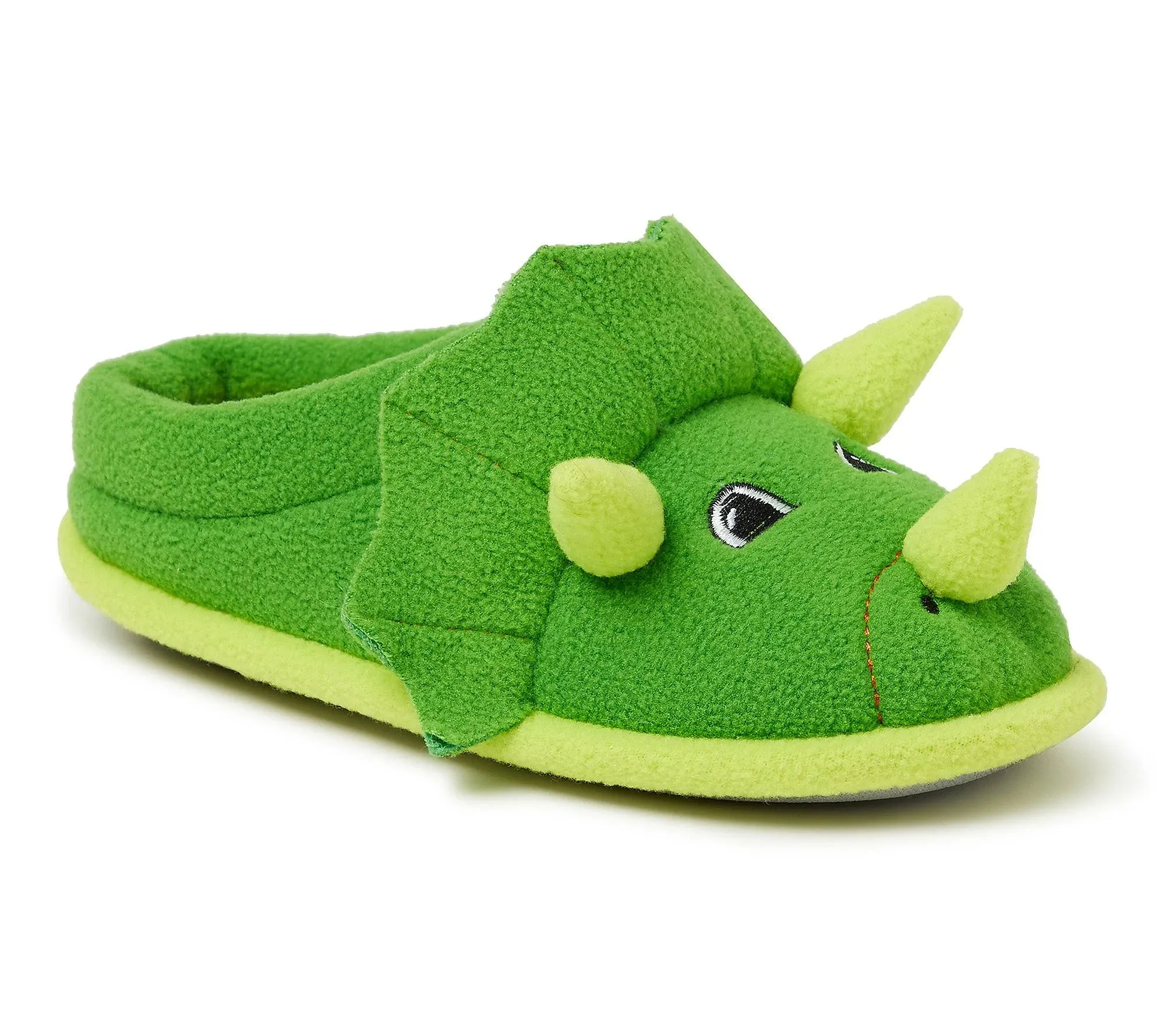 Dearfoams Toddler & Kids' Cute Shark, Cow, Unicorn, Dog, Dinosaur and Animal Critter Slippers