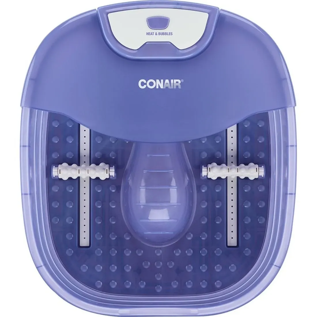 Conair Heat Sense Foot and Pedicure Spa with Heated Bubble Massage