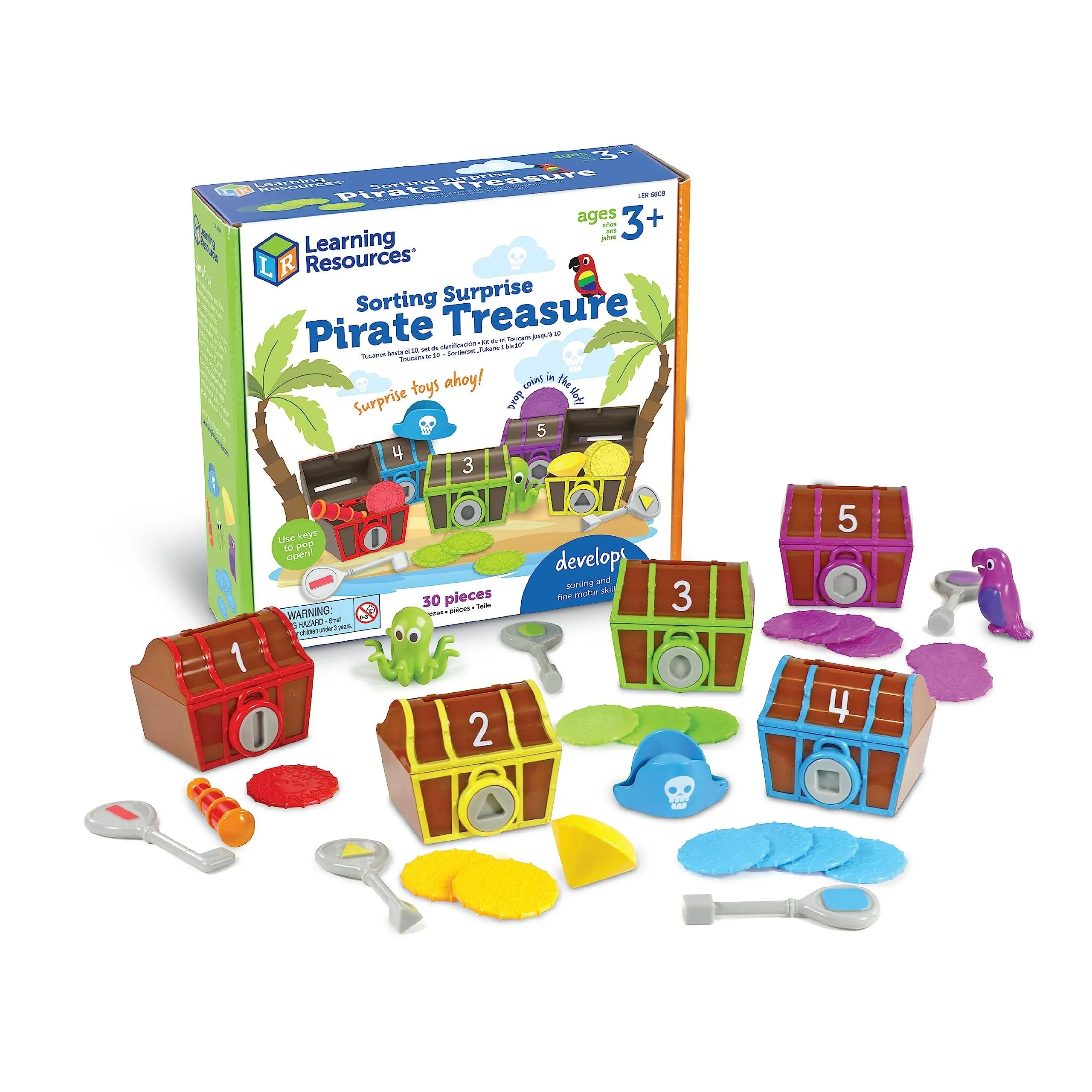 Learning Resources Sorting Surprise - Pirate Treasure