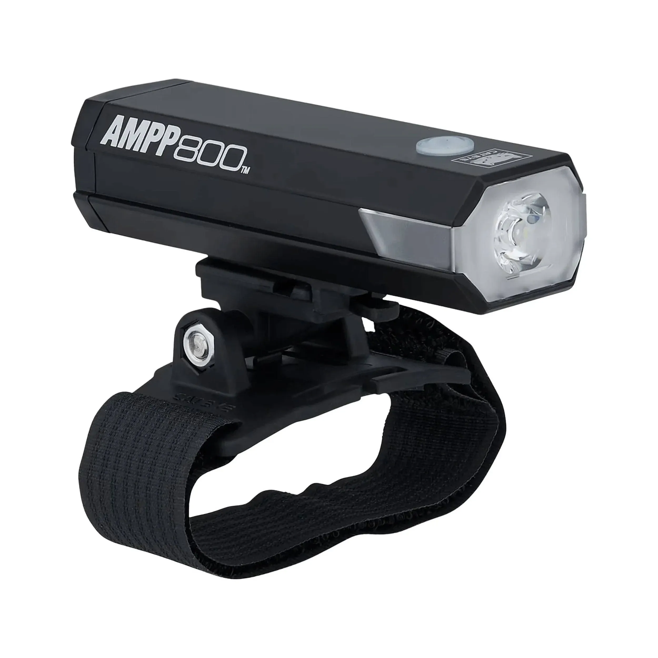 CATEYE AMPP800 USB Rechargeable Bike Headlight with Helmet Mount