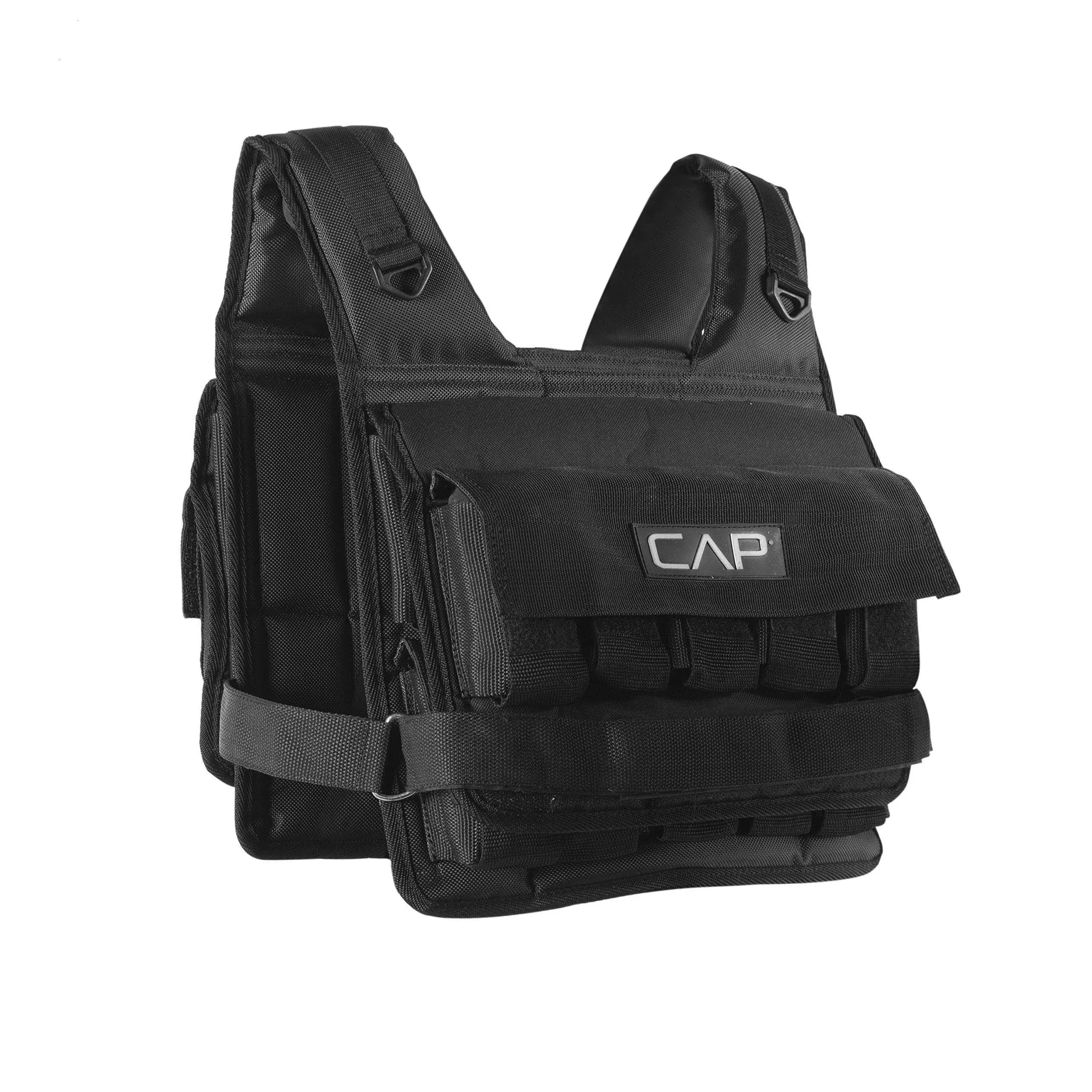 Cap Barbell Short Adjustable Weighted Vest 20lbs