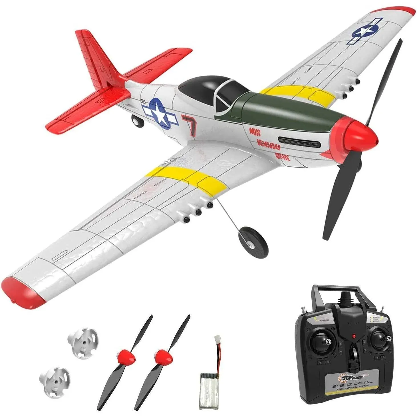 Top Race Remote Control Airplane | RC Plane 4 Channel Ready to Fly RC Planes for ...