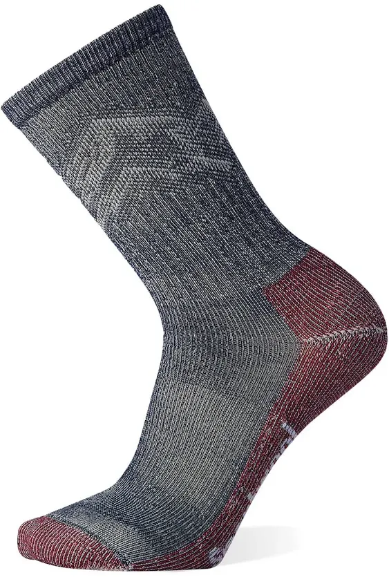 Hike Classic Edition Light Cushion Mountain Pattern Crew Socks